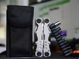Multitool Pliers, Stainless Steel 12-in-1 Camping & Survival