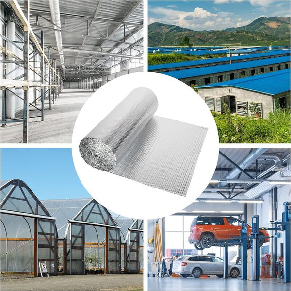 Double-Layer Aluminium Bubble Foil Insulation