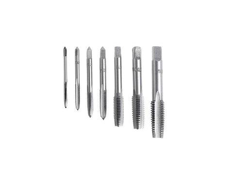 7Pcs Metric Hand Tap Thread Set Screw Thread Plugs Taper Reamer Tools
