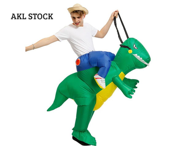 Dinosaur Ride On Adults Inflatable Costume