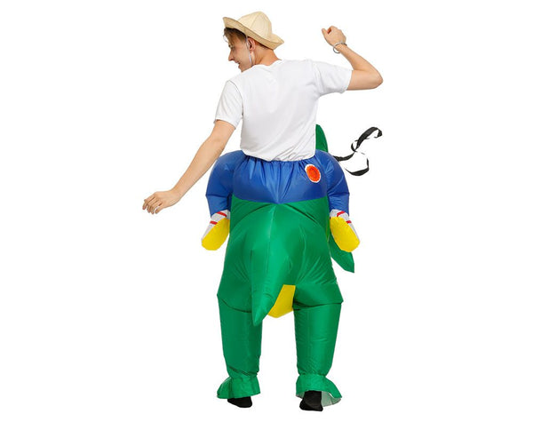 Dinosaur Ride On Adults Inflatable Costume