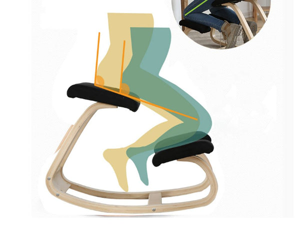 NEW Wooden Kneeling Chair