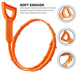 7 in 1 Hair Drain Clog Remover Tool, Drain Hair Remover Tool