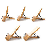 34x24cm Book Music Stand Bamboo iPad Tablet Holder