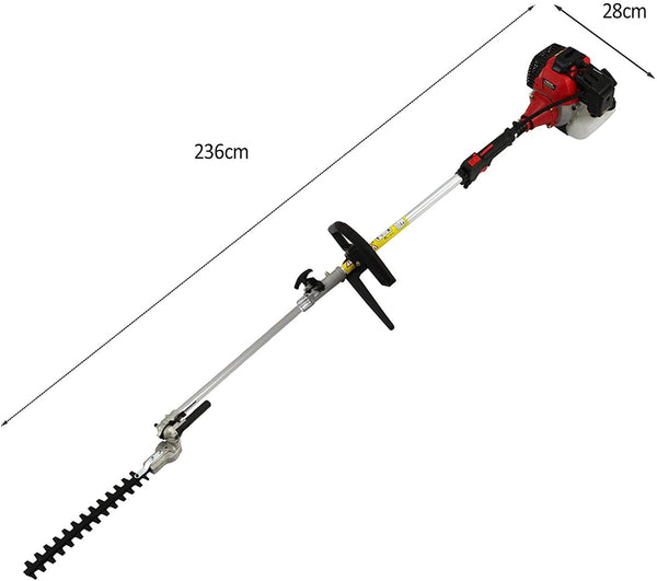 62Cc Brush Weed Cutter Saw Hedge Trimmer 4 In 1