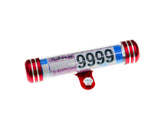 Motorcycle Rego Tube Waterproof Registration Label Holder Silver B01