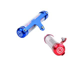 Motorcycle Rego Tube Waterproof Registration Label Holder Silver B01