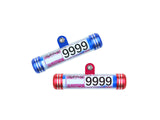 Motorcycle Rego Tube Waterproof Registration Label Holder Silver B01