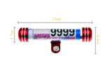 Motorcycle Rego Tube Waterproof Registration Label Holder Silver B01