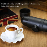 Portable Hand-Pressed Espresso Coffee Machine