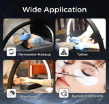 Half Moon Lamp Half Moon Nail Desk Lamp LED Lash Light
