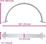 Half Moon Lamp Half Moon Nail Desk Lamp LED Lash Light