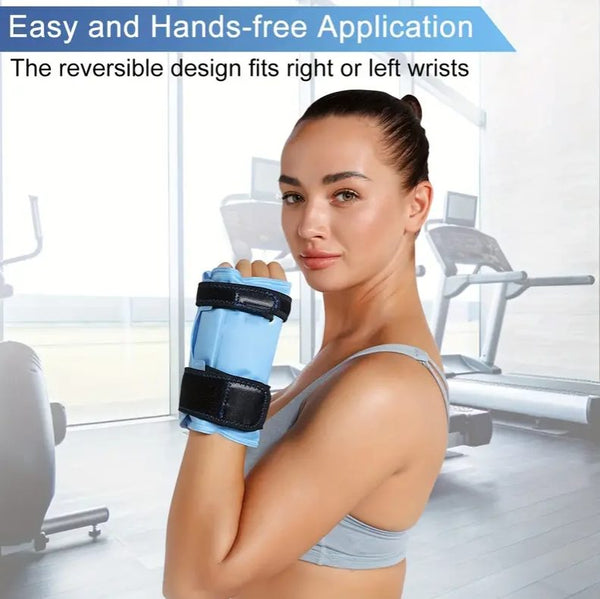 Wrist Ice Pack for Injuries, Reusable Hand Ice Pack for Carpal Tunnel