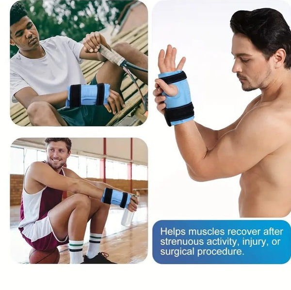 Wrist Ice Pack for Injuries, Reusable Hand Ice Pack for Carpal Tunnel