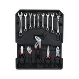 499pcs Tool Kit Trolley Case Mechanics Box Toolbox Portable Set