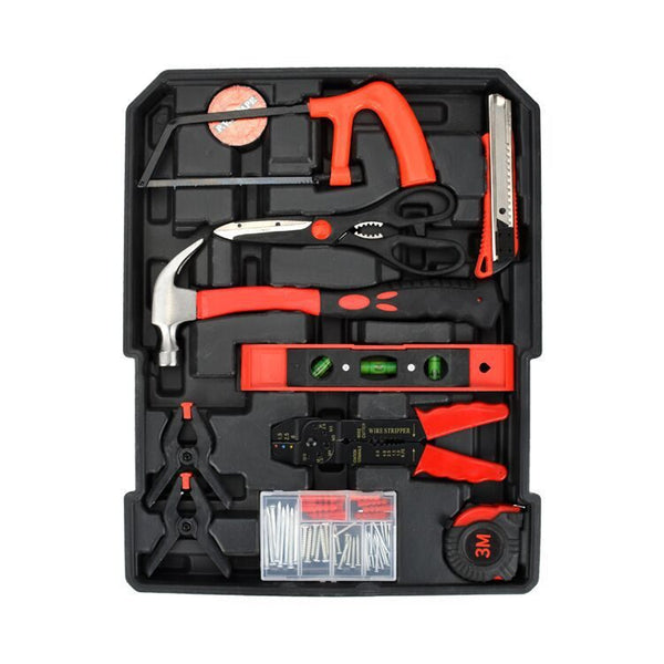 499pcs Tool Kit Trolley Case Mechanics Box Toolbox Portable Set