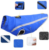 Dog Coat Waterproof Reflective Winter Dog Coat 5XL