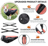 Dog Coat, Winter Dog Jacket Waterproof Windproof 2XL