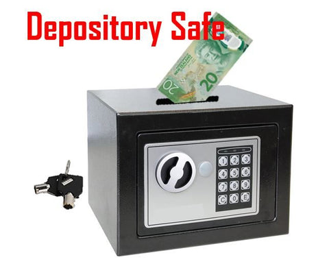Digital Depository Safe Security Box Electronic Locking Safes Home Safety