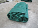 430GSM 10 x 12m Canvas Tarpaulin Tarps Tarp Ultra Heavy Duty