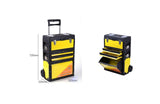 Stackable Tool Box Workshop Organizer Trolley Roller Storage Chest Wheels