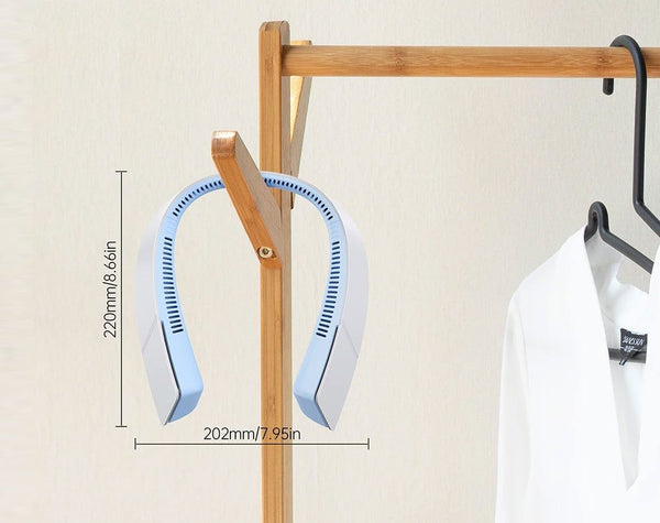 Portable Neck Fan Bladeless Headphone Design Fan Rechargeable