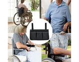 Rollator Organizer Pockets Wheelchair Scooter Stroller Side Bag