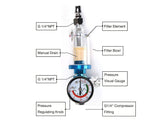 Spray Gun Air Regulator (1/4")
