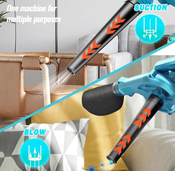 PTN 2 in 1 Cordless Leaf Blower Compatible Dewalt 20V 18V Brushless Vacuum