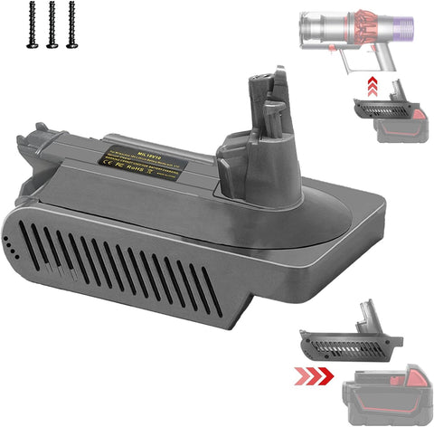 Milwaukee Battery to Dyson V10 Adapter Converter