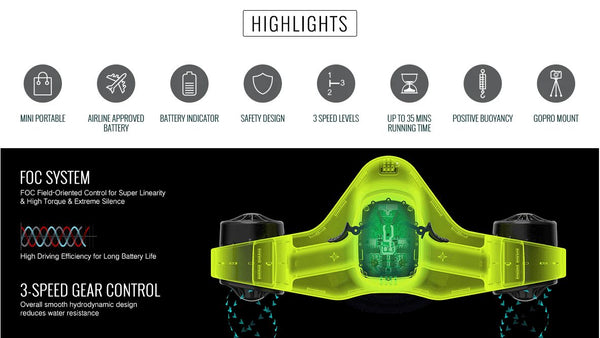 Sea scooter Underwater Scooter