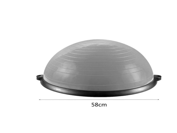 58cm Half Swiss Ball Hemisphere Fitness Gym Exercise Core Training Pilates
