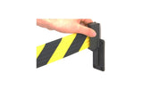 5m Wall Mount Retractable Barrier Belt Crowd Control Line Dividers Queue