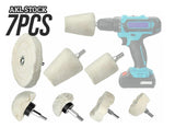 7Pcs Drill Buffing Pads Polishing Kit