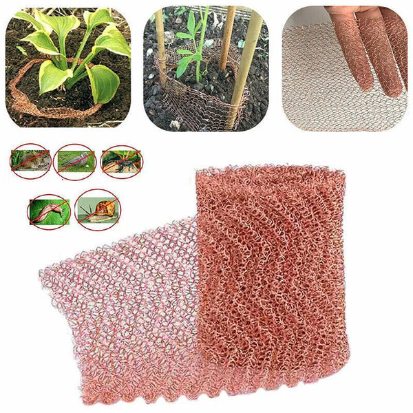 Copper Mesh Woven Roll Wire Screen Rodent Pest Control