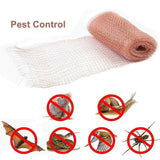 Copper Mesh Woven Roll Wire Screen Rodent Pest Control