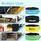 4 Pack Hose Bags Waterproof Caravan Camping Storage Bags