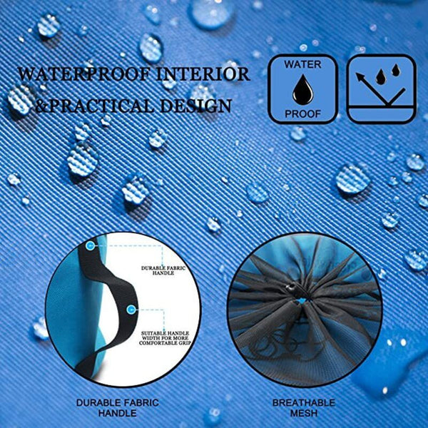4 Pack Hose Bags Waterproof Caravan Camping Storage Bags