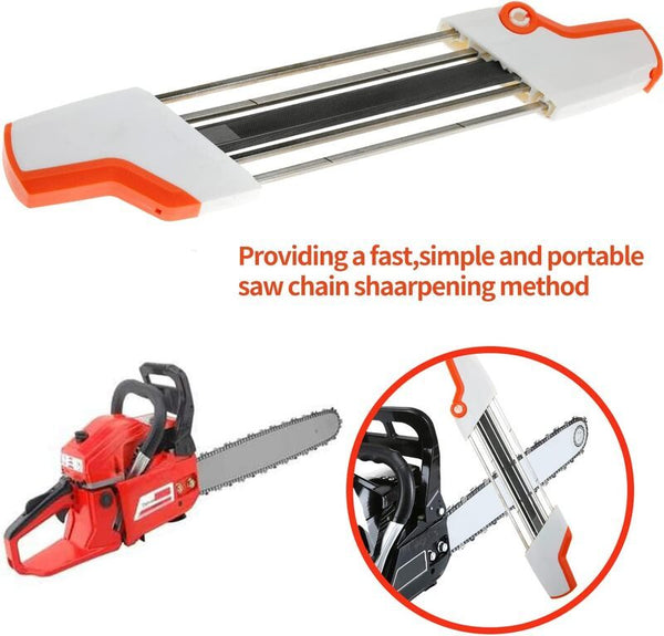 2-in-1 4.8mm Easy File Chainsaw Sharpener for Stihl Pitch 77/8x3/16''