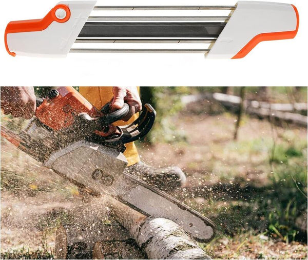 2-in-1 4.8mm Easy File Chainsaw Sharpener for Stihl Pitch 77/8x3/16''