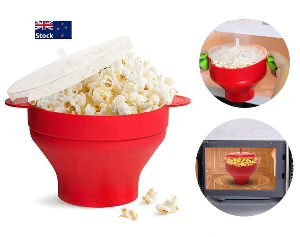 Microwave Popcorn Popper Maker Bowl