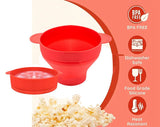 Microwave Popcorn Popper Maker Bowl