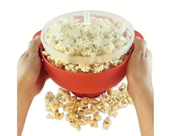 Microwave Popcorn Popper Maker Bowl