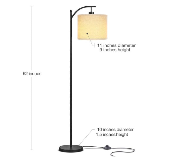 LED Floor Lamp, Modern Floor Lamp for Living Rooms