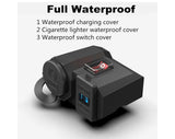 Motorcycle USB Lighter Socket