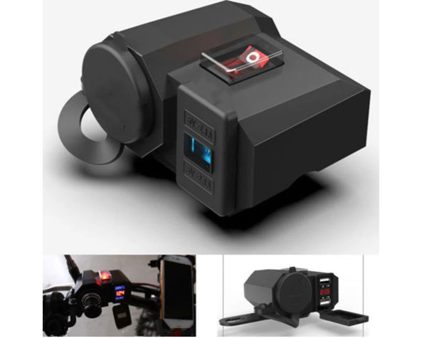 Motorcycle USB Lighter Socket