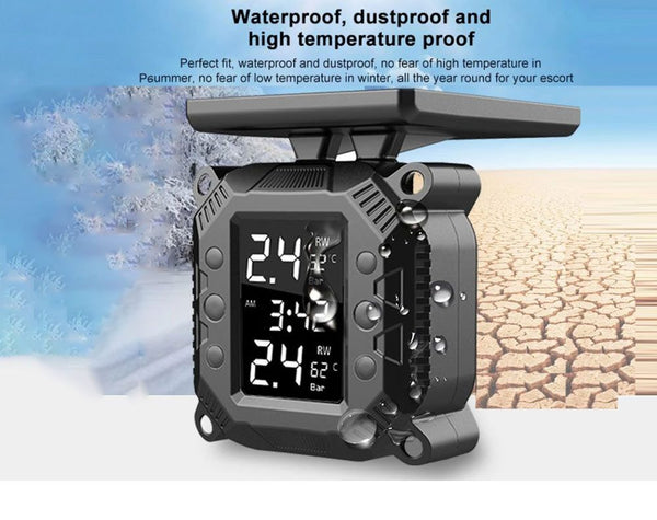 Tyre Pressure Monitor for Motorbike