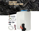 12V Universal Windscreen Washer Bottle Kit with Pump