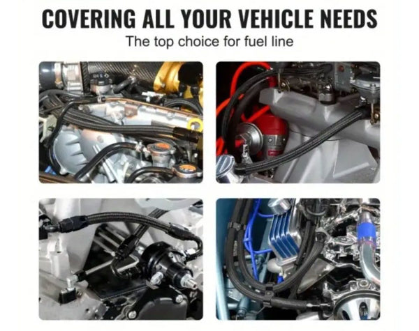 AN10 Oil Fuel Line Hose (1m)