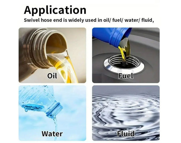 AN10 Oil Fuel Line Hose (1m)